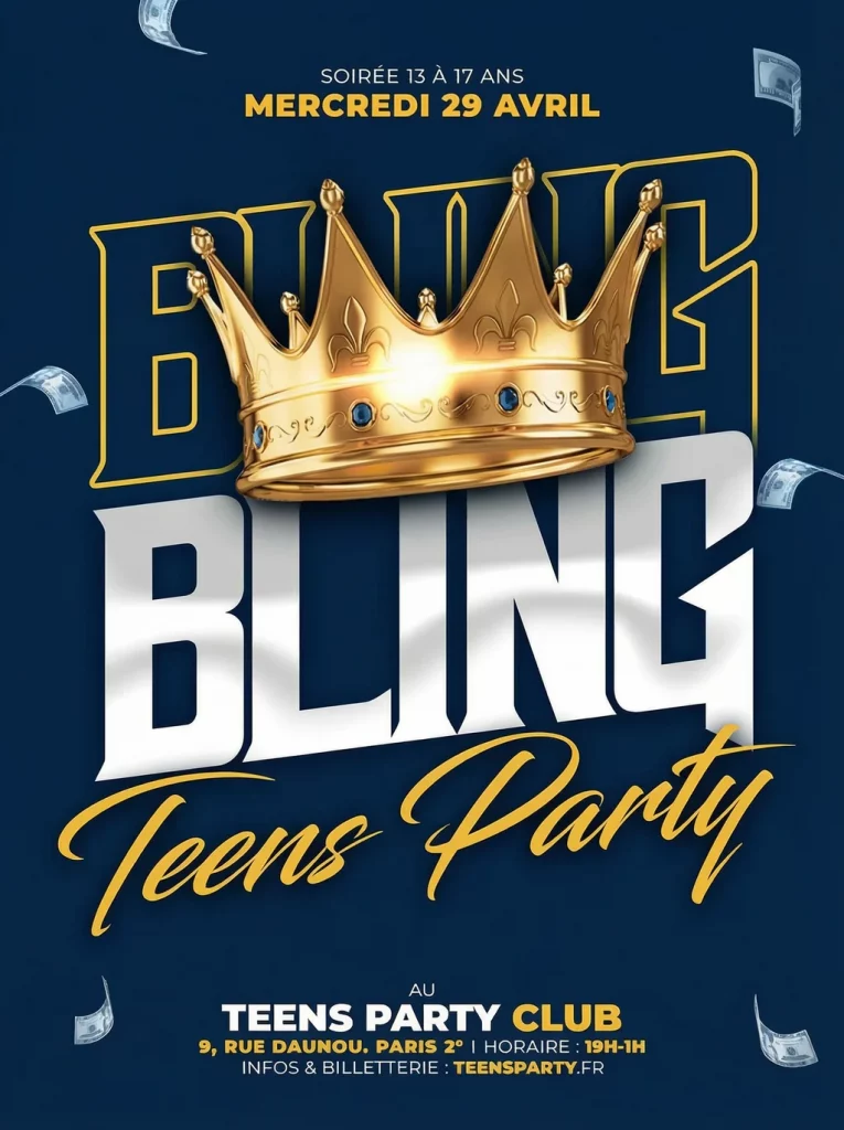 Bling Bling Teens Party 2026