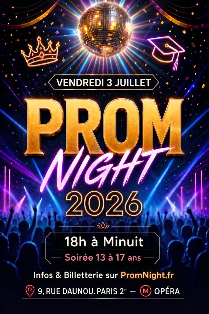 Prom Night Paris 2026